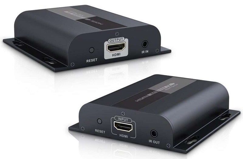 Lenkeng LKV383-v3 - Удлинитель HDMI по витой паре CAT6 поверх протокола IP до 120 м с ИК, версия V3.0 (точка-точка)