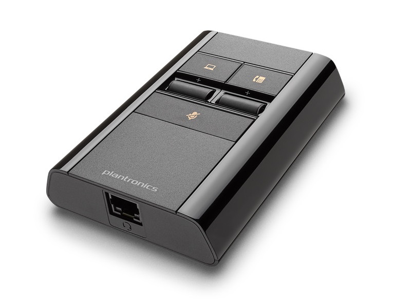 Plantronics MDA524 USB-A — звуковой процессор для подключения профессиональных гарнитур к ПК и телефону (QD, RJ9, USB-A)