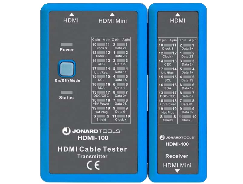 Jonard HDMI-100 - Тестер HDMI кабеля (JIC-HDMI-100)