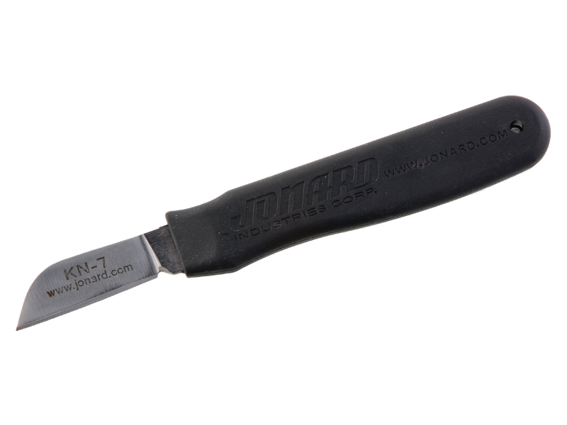 Jonard KN-7 - Эргономичный нож для разделки кабеля