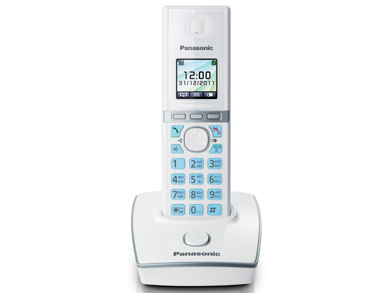 Panasonic KX-TG8051 White (Белый) - Беспроводной DECT телефон