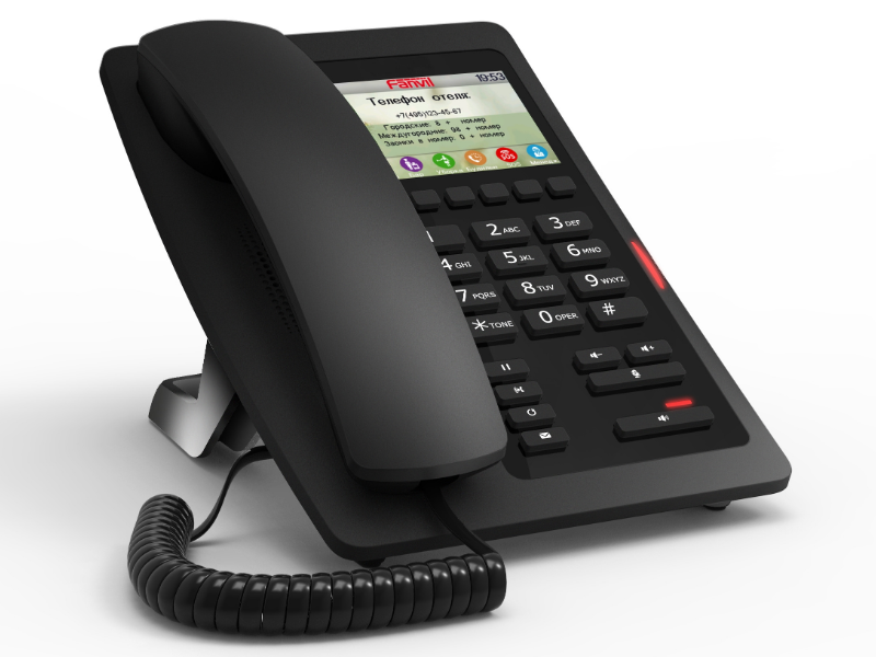 Fanvil H5 - Гостиничный IP телефон (2 SIP аккаунта)