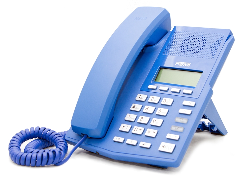Fanvil X3P Blue (Синий) - IP телефон (2 SIP аккаунта)