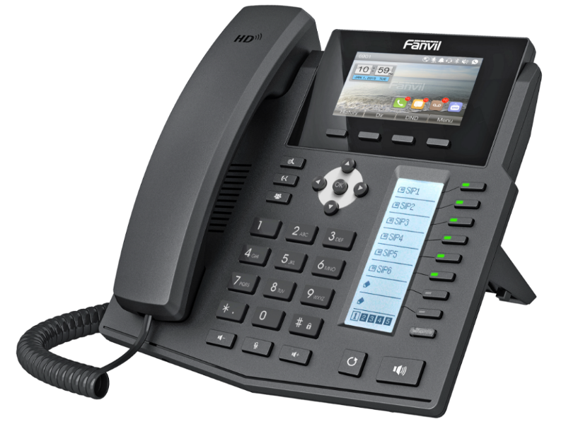 Fanvil X5S - IP телефон (6 SIP аккаунтов)