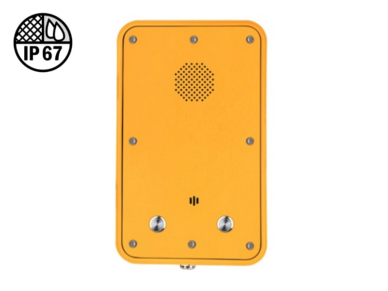 JR104-2B-Y-SIP - Всепогодный вандалозащищенный промышленный SIP-телефон
