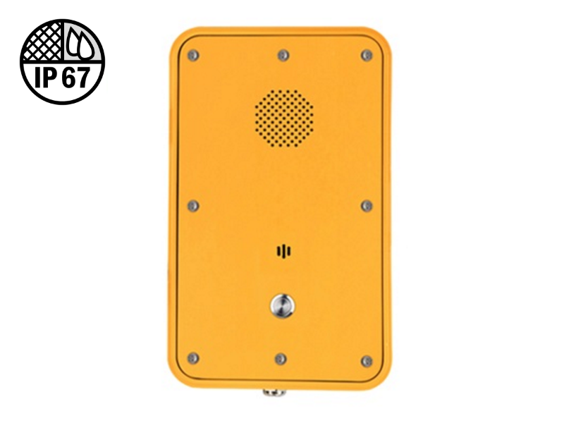 JR104-SC-Y-SIP - Всепогодный вандалозащищенный промышленный SIP-телефон
