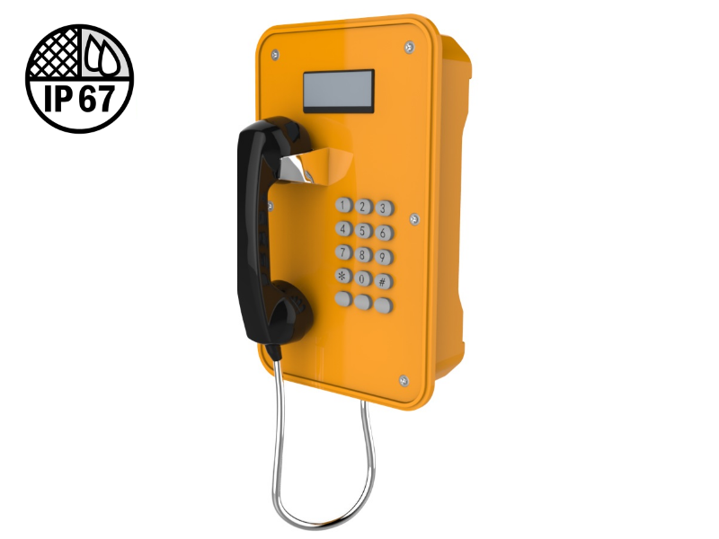 JR105-FK-Y-SIP - Всепогодный вандалозащищенный промышленный SIP-телефон