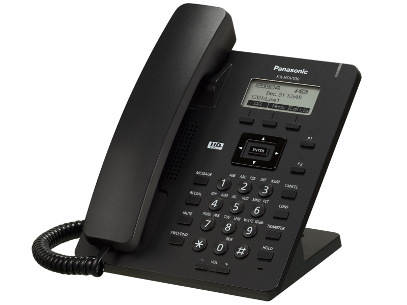 Panasonic KX-HDV100RU Black (Черный) - IP-телефон