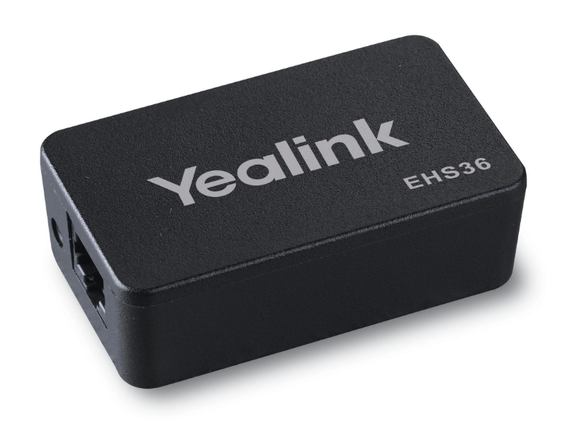 Yealink EHS36 - адаптер для подключения беспроводных гарнитур Jabra и Plantronics к телефонам Yealink