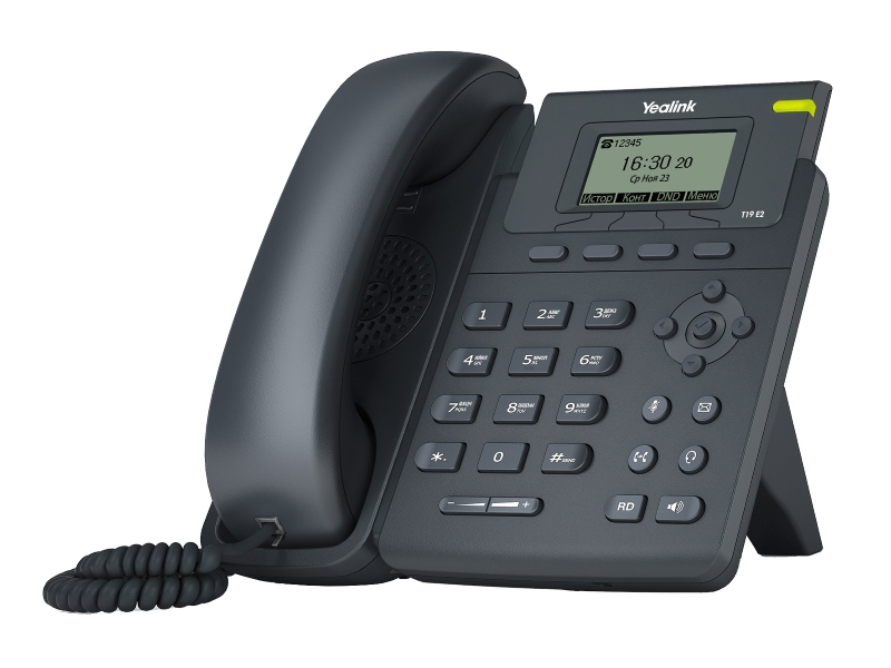 Yealink SIP-T19 E2 - IP-телефон (1 SIP аккаунт)