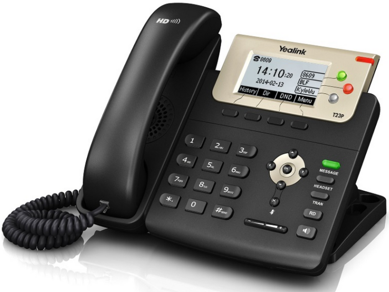 Yealink SIP-T23P - IP-телефон (3 SIP аккаунта)