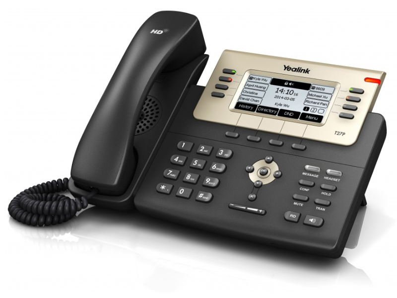 Yealink SIP-T27G - IP-телефон (6 SIP аккаунтов)