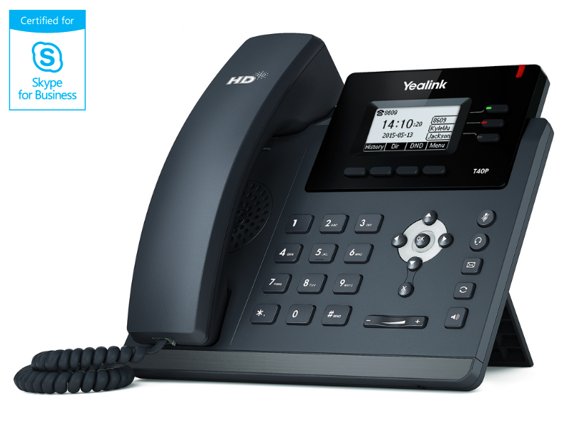 Yealink SIP-T40P - IP-телефон (3 SIP аккаунта)