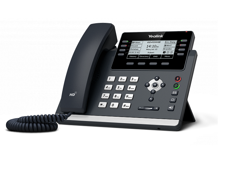 Yealink SIP-T43U - IP-телефон (12 SIP аккаунта)