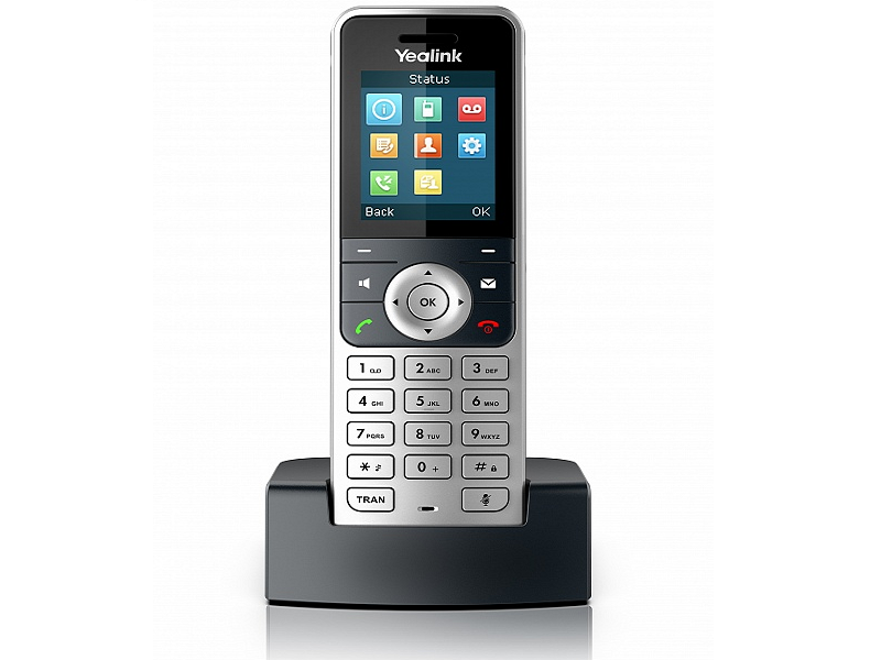 Yealink W53H - дополнительная трубка для телефона Yealink W53P, Yealink W60P, Yealink W60B  и Yealink W41P.
