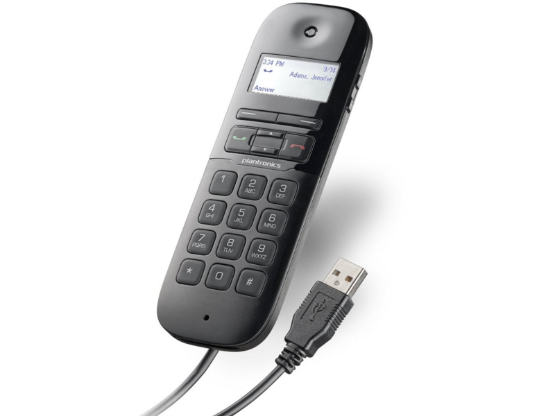 Plantronics Calisto P240-Stand - USB телефон для компьютера в комплекте с подставкой