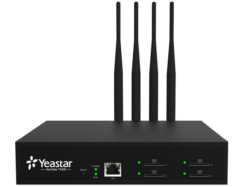 Yeastar NeoGate TG400 - VoIP-GSM шлюз (4xGSM)