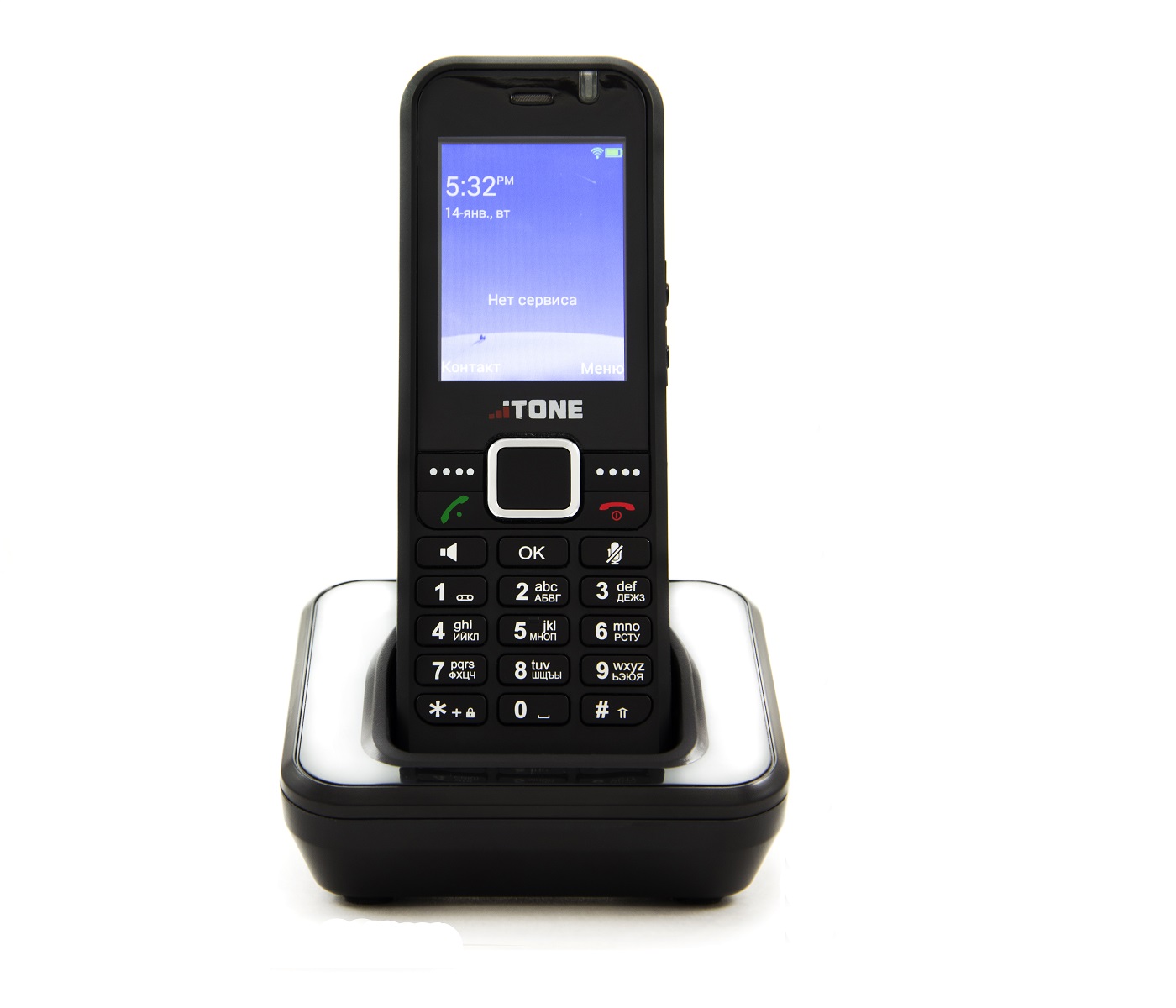 iTone iT122W - Беспроводной WiFi телефон  (2 SIP аккаунт)