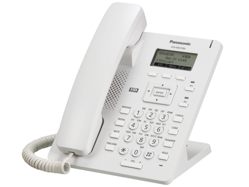 Panasonic KX-HDV100RU White (Белый) - IP-телефон